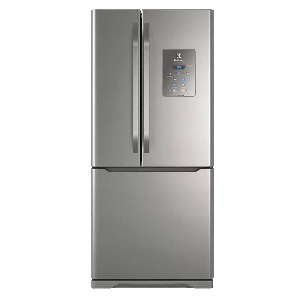 Refrigeradora Electrolux DM84X 579 Litros French Door Comandato