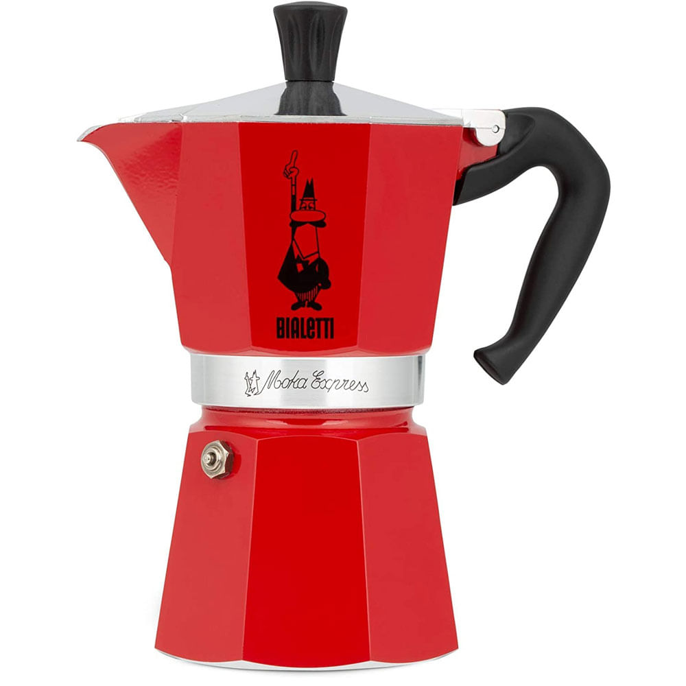 Cafetera Express Bialetti Mokka Rossa - Comandato
