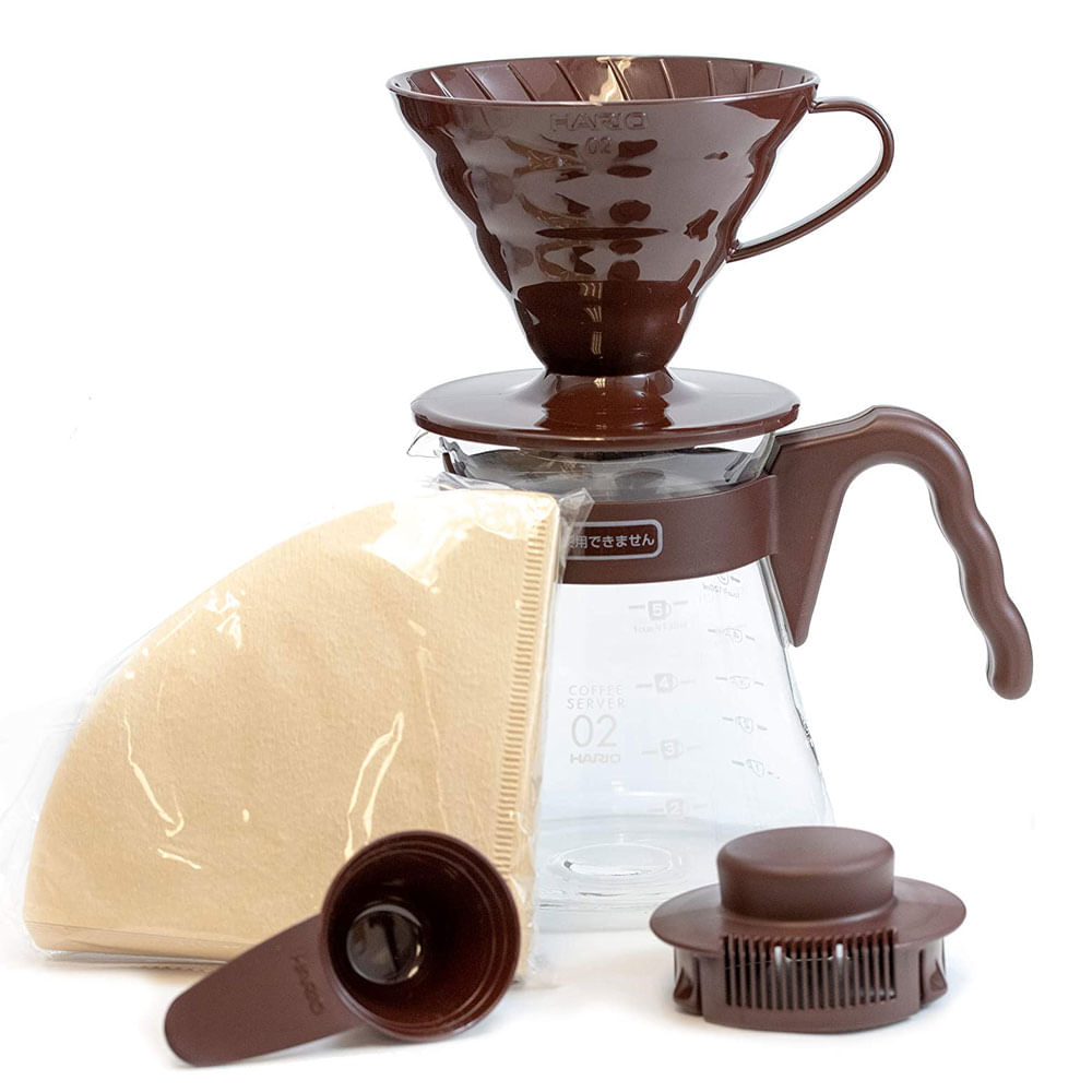 Kit V60 Hario Color Café - Comandato